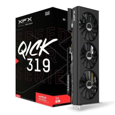 Imagem de Placa de Vídeo RX 7700XT Gaming 12G XFX Speedster QICK AMD Radeon, 12G