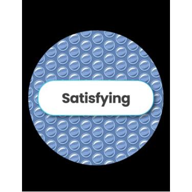 Imagem de NOTEBOOK: Bubble Wrap Satisfying Bubble Wrap Funny Meme: Appreciation Gratitude Journal 8.5x11