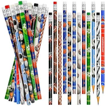 Imagem de Cinrobiye 100 lápis de dia dos namorados a granel, lápis de madeira dos namorados com borrachas lápis de coração, presentes de papelaria para prêmios escolares, troca de presentes em sala de aula,