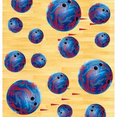 Imagem de Bowling Border Table Cover