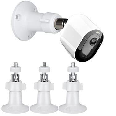 Imagem de Suporte de parede para todas as câmeras Arlo, Arlo Ultra, Arlo Essential, eufyCam E/2C, Ultra/Ultra 2 e outros – Bateria de câmera com parafuso de 1/4 (câmera não incluída) (3 peças)