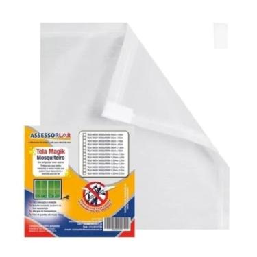 Imagem de TELA MAGIK MOSQUITEIRO TRANSPARENTE PARA JANELAS E PORTAS 100 X 150 CM