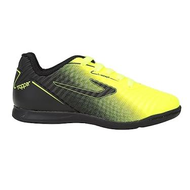 Imagem de Chuteira Infantil Futsal Forza Il Topper TP03850001 Cor:Amarelo;Tamanho:35