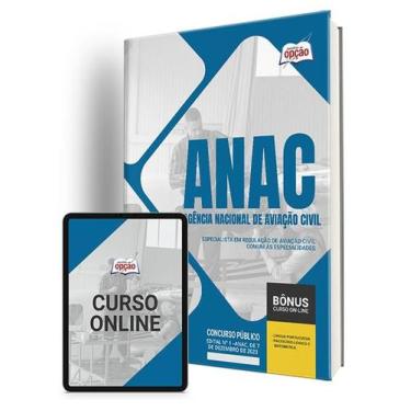 Imagem de Apostila ANAC - Especialista em Regulação de Aviação Civil - Comum às 