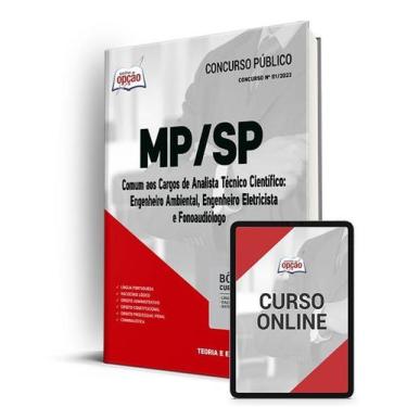 Imagem de Apostila MP-SP - Comum aos Cargos de Analista Técnico Científico - Apo