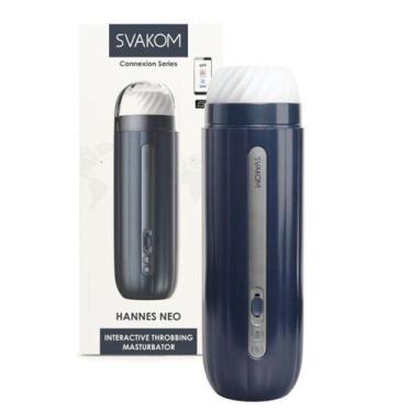 Imagem de Hannes Neo Svakom Masturbador Vai E Vem com Sucção e Aquecimento Contr