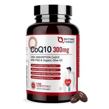 Imagem de Suplemento Nature Target CoQ10 300mg + PQQ - 120 Cápsulas