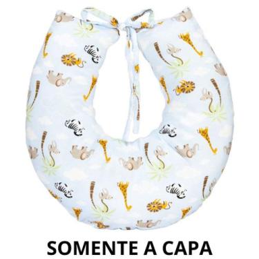 Imagem de Capa de Almofada Amamentação - NoBrand, Safari Azul