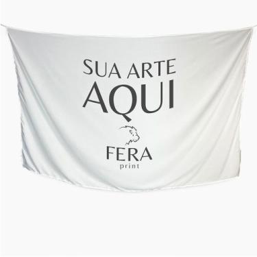 Imagem de Canga/Pareô Sublimado Personalizado 1,00x1,50m - Fera Print - Sublimat