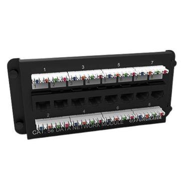 Imagem de Módulo Para Dados Sohoplus Cat.5E 8 Portas - Cdm