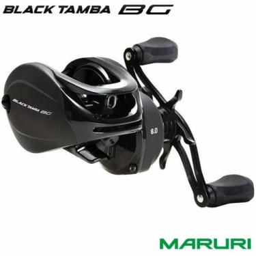 Imagem de Carretilha Pesqueiro Black Tamba Big Game Drag 12kg Maruri, Esquerdo