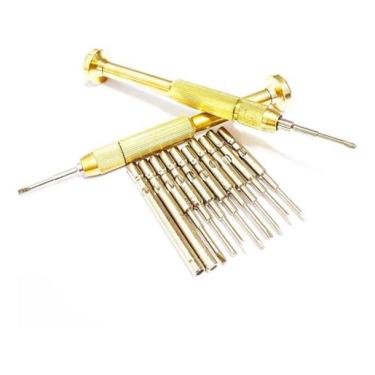 Imagem de Kit Chave Philips Fenda Boca Ferramenta Relógio Óculos Bijut