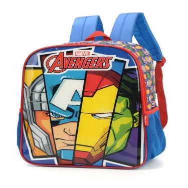Imagem de Mochila Infantil Avengers Azul - Luxcel