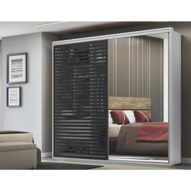 Imagem de Roupeiro Ripped 2 Portas com Espelho