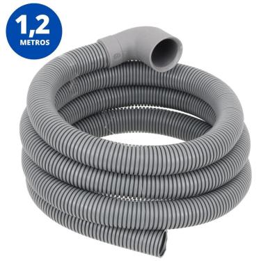 Imagem de Mangueira Saída Água Máquina Lavar Universal 1,2M Metros