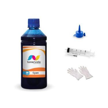 Imagem de Tinta Para Epson T082520 Cyan Claro 500ml Linha Platinum - Toner Vale
