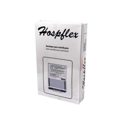 Imagem de Envelope Auto Selante P/ Esterelização 24x38 Hospflex C/200