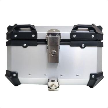 Imagem de Baú 45L Preto Bauleto Tronos Universal Para Motos Preto