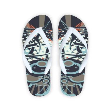 Imagem de Chinelos Personalizados com Arte Exclusiva – Conforto e Estilo que Encantam Seus Pés!