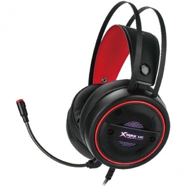 Imagem de Fone Headset Para Jogos Xtrike Me Stereo Gh-705 Preto/vermelho