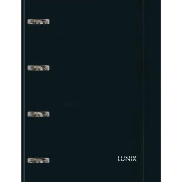 Imagem de Caderno Argolado Cartonado Universitário C- Elástico Tilibra - Preto