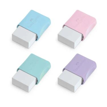 Imagem de Borracha Faber Castell Fc Max Tons Pastel Kit C- 4 Borrachas