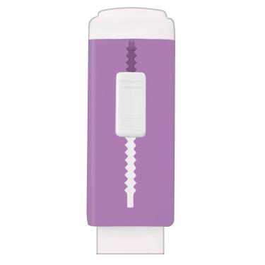 Imagem de Borracha Slide Retrátil Tilibra Roxo
