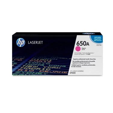 Imagem de Toner Original Hp Cp5525 650a Magenta / Vermelho Ce273a