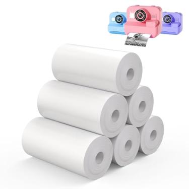 Imagem de GKTZ Rolos De Papel Recarga Para Câmera Impressão Instantânea Crianças - Térmica Fotos Hd A Maioria Das Câmeras, Recargas
