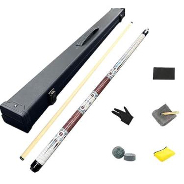 Imagem de Taco de Sinuca CQBXRD - 1/2 Estrutura em Madeira de Bordo Canadense, 147 cm (58 pol.), Cabeça 13 mm (Tacos de bilhar e acessórios+ barril box A, 13mm)