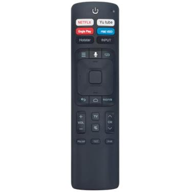 Imagem de Beyution Controle remoto de substituição de voz ERF3I69V compatível com Hisense Smart TV 55Q8809 55Q8030E 55Q8040E 55Q8020E 65Q8030E 65Q8080E 65Q8040E 55H9908 55Q8070E 65Q8040E 55Q8070E 65Q8040E