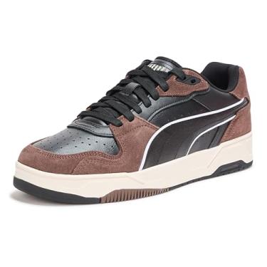 Imagem de PUMA Tênis masculino Rbd Break Low, Bronze liso - puma preto e cinza vapor, 42