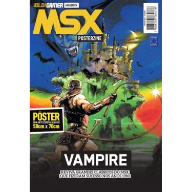 Imagem de Pôster MSX Vampire Killer 50cm x 70cm Sem Dobras - Editora Europa