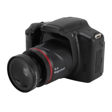 Imagem de Câmera Digital, Câmera de Vídeo Digital 4K 16MP Com Tela Giratória de 2,4 180 Graus para Fotografia, Câmera Digital Aponte e Dispare Com Zoom 16X para Adolescentes e Adultos