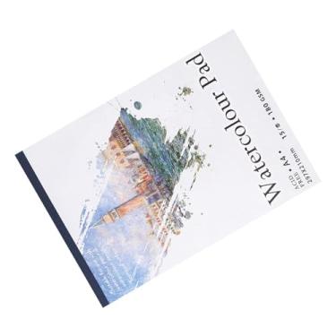 Imagem de lyrlody Livro de Esboço, Wautcolor Paper Notepad para Desenho, Caderno Criativo Com Apoio de Papelão, Ideal para Arte e Design, Feita de Material de Papel Premium, Perfeito para Esboçar, (A4)