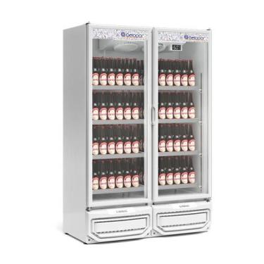 Imagem de Refrigerador Expositor Vertical 957 Litros Branco 220V Gelopar GCBC-95