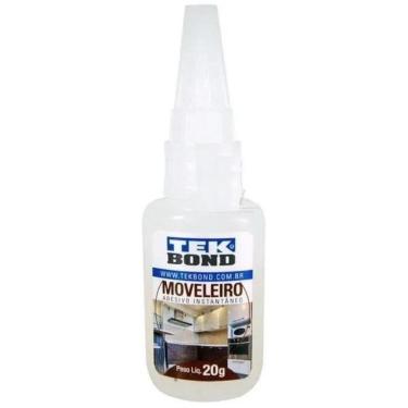 Imagem de 10 Un Cola Adesivo Instantânea Tek Bond Moveleira 793 20Gr