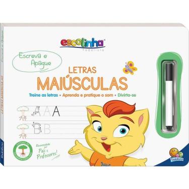 Imagem de Escolinha Escreva E Apague Ii: Letras Maiúsculas