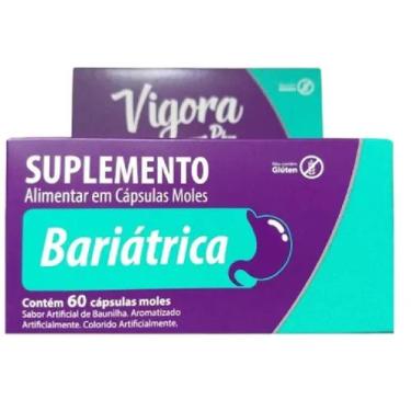 Imagem de Suplemento Vigora Plus Bariátrica 60 Cápsulas Moles - Prati - Prati Do