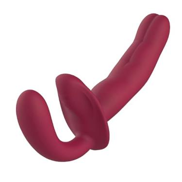 Imagem de Vibrador Strapless Controle Remoto Olive Ponto g e Clitóris 10 Vibrações Recarregável Flexível