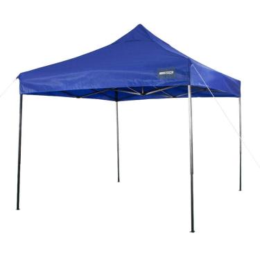 Imagem de NTK, Gazebo Duxx Nautika, 3m x 3m, Proteção UV50 e Estrutura Articulada, Montagem Rápida, Ideal para Praia, Camping e Eventos, Quiosque ou Cabana, Azul
