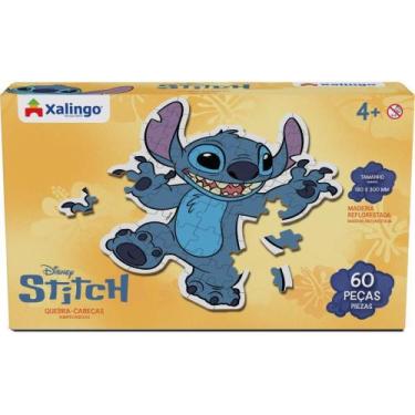 Imagem de QUEBRA-CABECA Madeira STITCH 60 Pecas - Xalingo