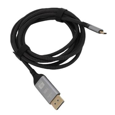 Imagem de ZJchao USB C para Exibir Cabo 16K 60Hz 8K 120Hz 4K 240Hz 40Gbps para Computadores de Ponta e Exibições de Jogos 2M