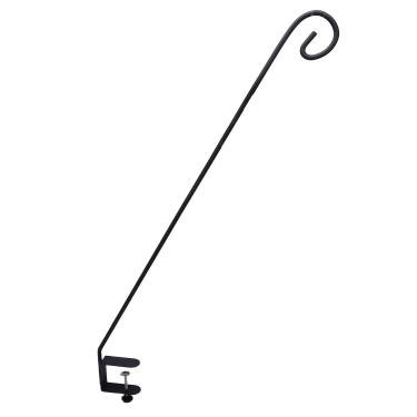 Imagem de Cryfokt Cabide do Deck Alimentador de Pássaros, Sólido Gancho de Deck de Revendedor de Pássaros Sólido para Fora