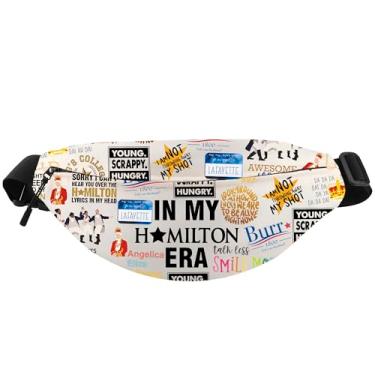 Imagem de WCGXKO Bolsa tiracolo American Musical Gift In My HamilEra para amantes musicais, Pacote HamiEra, Casual