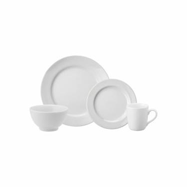 Imagem de Serviço de 24 Peças com Bowl e Caneca em Porcelana, Modelo Voyage, Redondo, Porcelana Schmidt