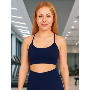 Imagem de Top Academia Alça Fina sem Bojo Nadador Fitness Liso - c8 TOP ANA - MA