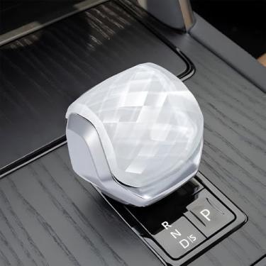 Imagem de Wuchurth Acessórios de substituição da tampa do puxador de mudança de marchas Crystal – Compatível com Land Rover Range Rover Sport, Evoque, Velar, Discovery 5 e Jaguar F-Pace, E-Pace, 2023–2025