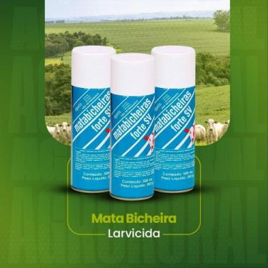 Imagem de Kit 3 Mata Bicheiras Spray Forte SV 500ml - Zoetis