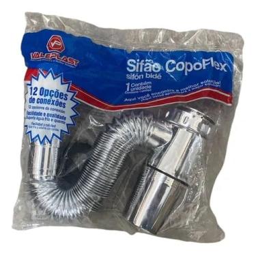 Imagem de Sifão Sanfonado Copoflex Com Copo Pvc Universal